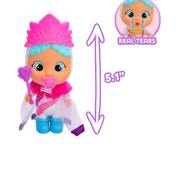 Cry Babies Magic Tears Icy World Elodie’s Crystal castle Playset. - Picture 2 of 10